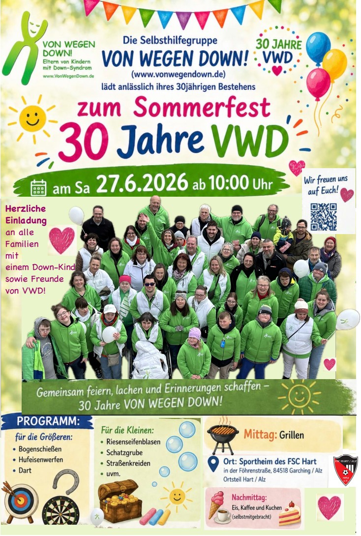 „VON WEGEN DOWN!“-Selbsthilfegruppe feiert 30-jähriges Jubiläum beim Sportgelände des FSC Hart Bild 2