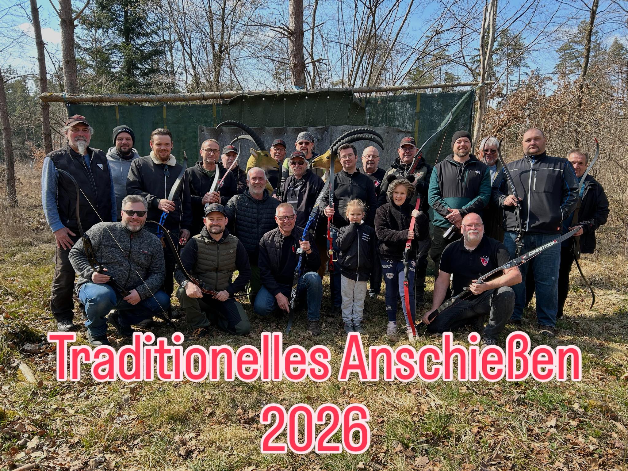 Traditionelle Anschießen der Bogensportler des FSC Hart